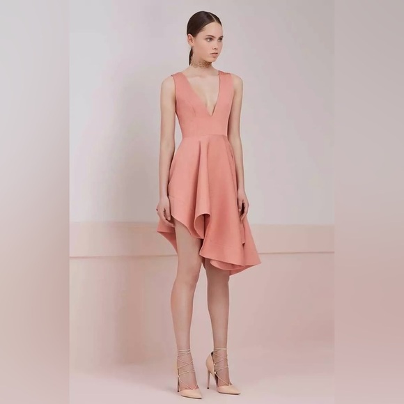 Keepsake the Label Begin Again Peach Pink Dress Size small - Picture 1 of 14